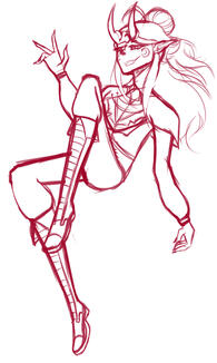 Fullbody sketch Fullbody sketch